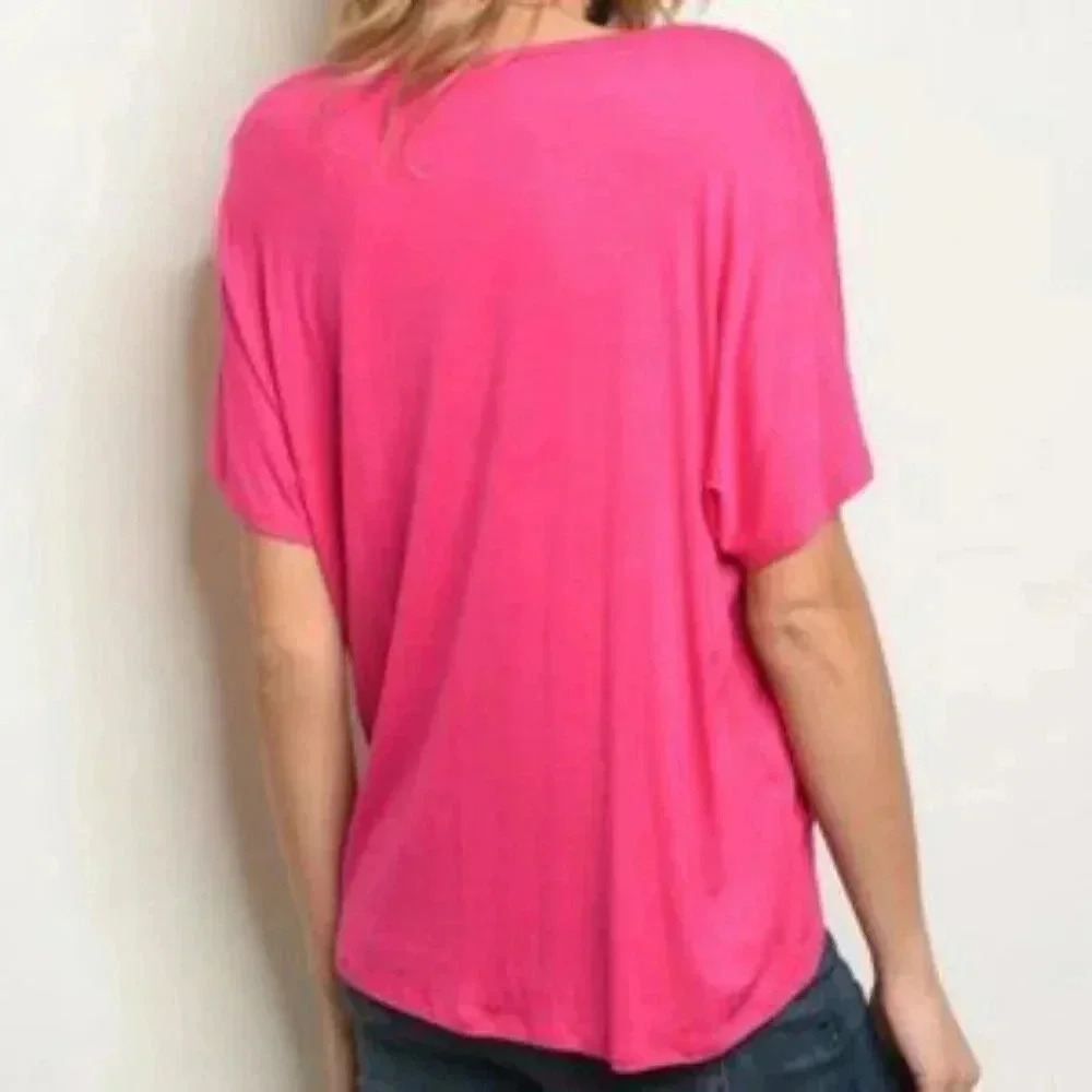 FUCHSIA TOP - Picture 3 of 3